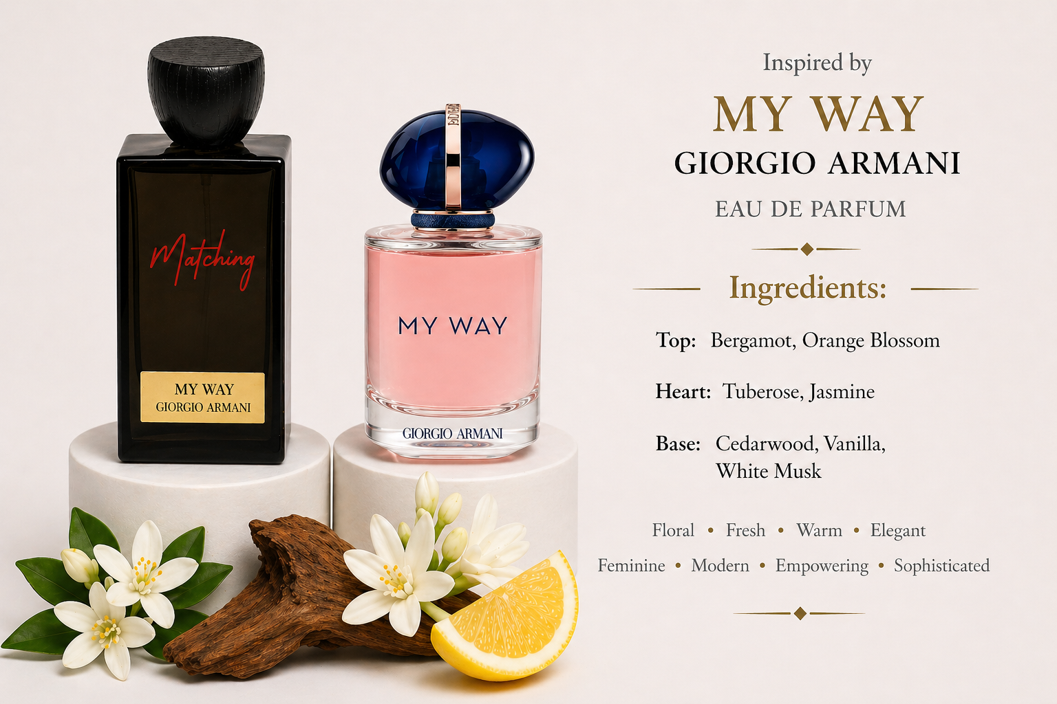 Matching Giorgio Armani My Way