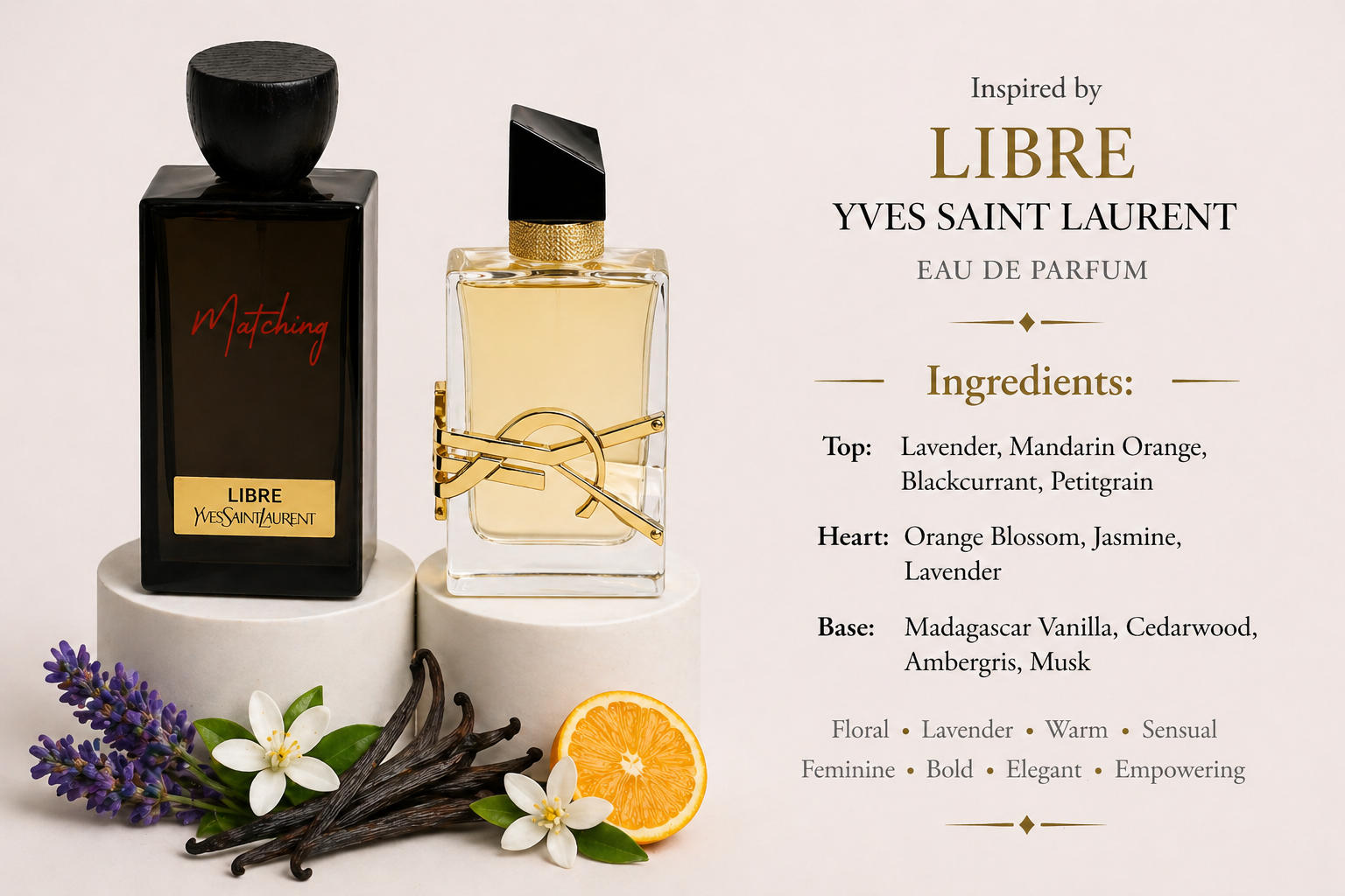 Matching Yves Saint Laurent Libre