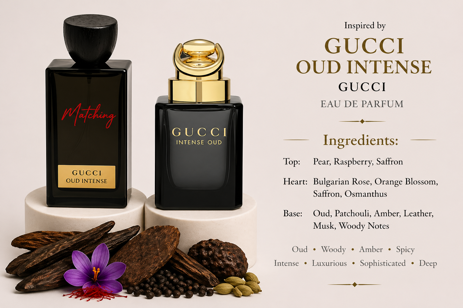 Matching Gucci Intense Oud