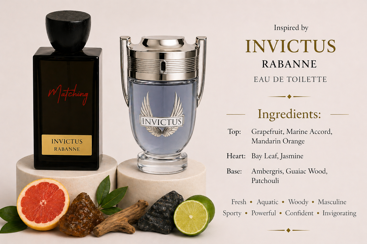 Matching Rabanne Invictus