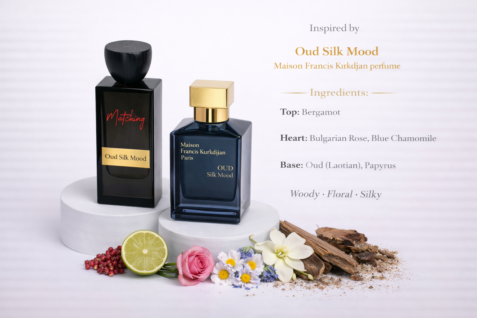Matching Maison Francis Kurkdjian Oud Silk Mood