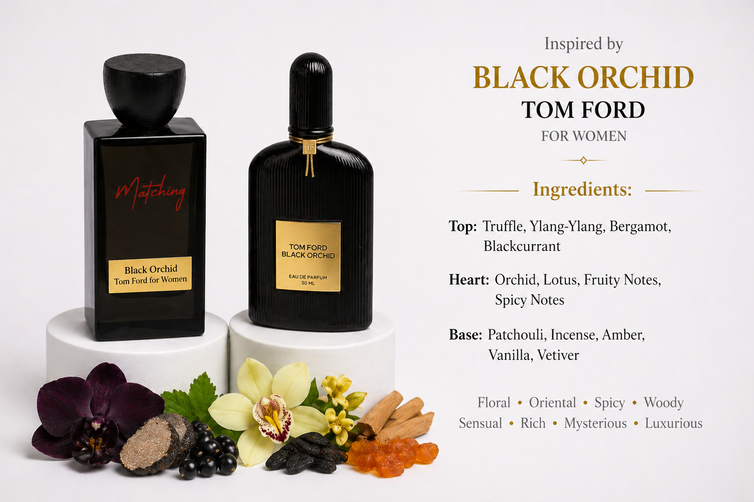 Matching Tom Ford Black Orchid