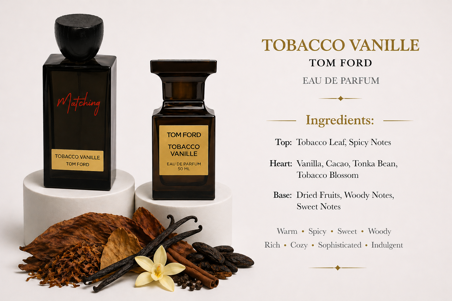 Matching Tom Ford Tobacco Vanille