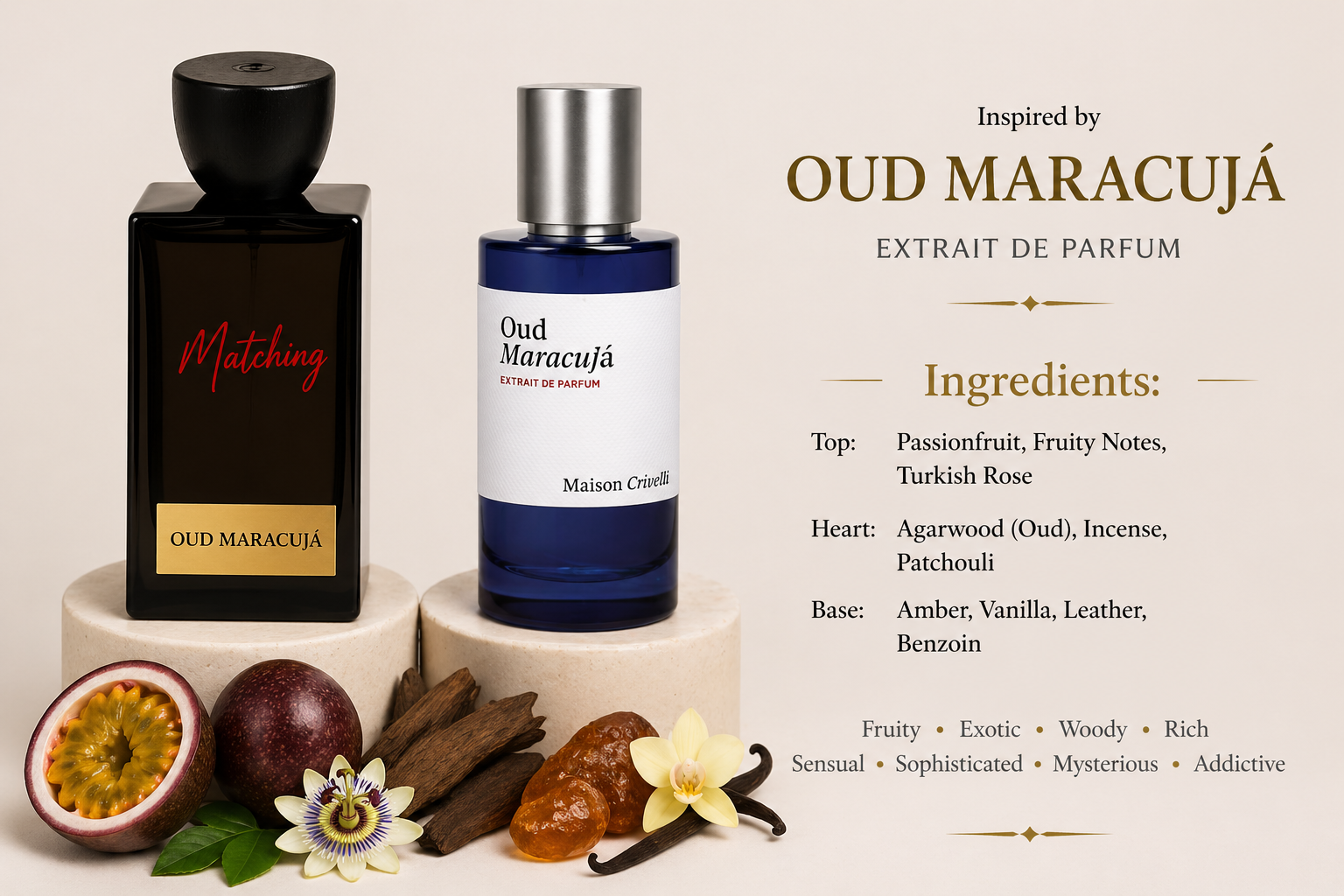 Matching Maison Crivelli Oud Maracujá