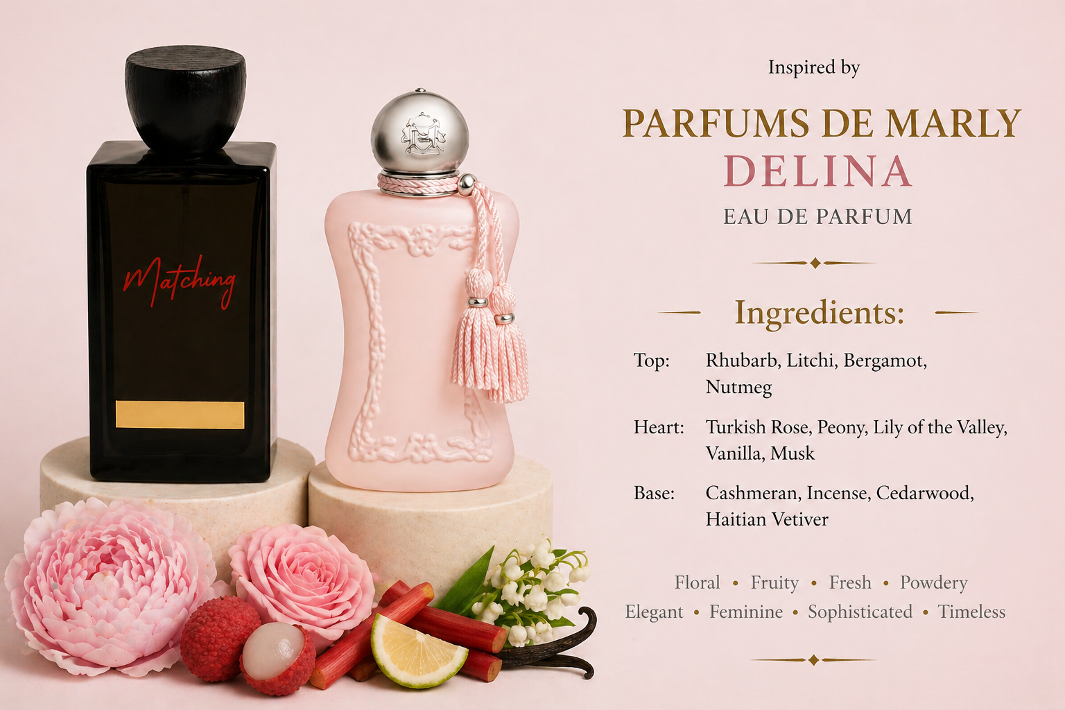 Matching Parfums de Marly Delina