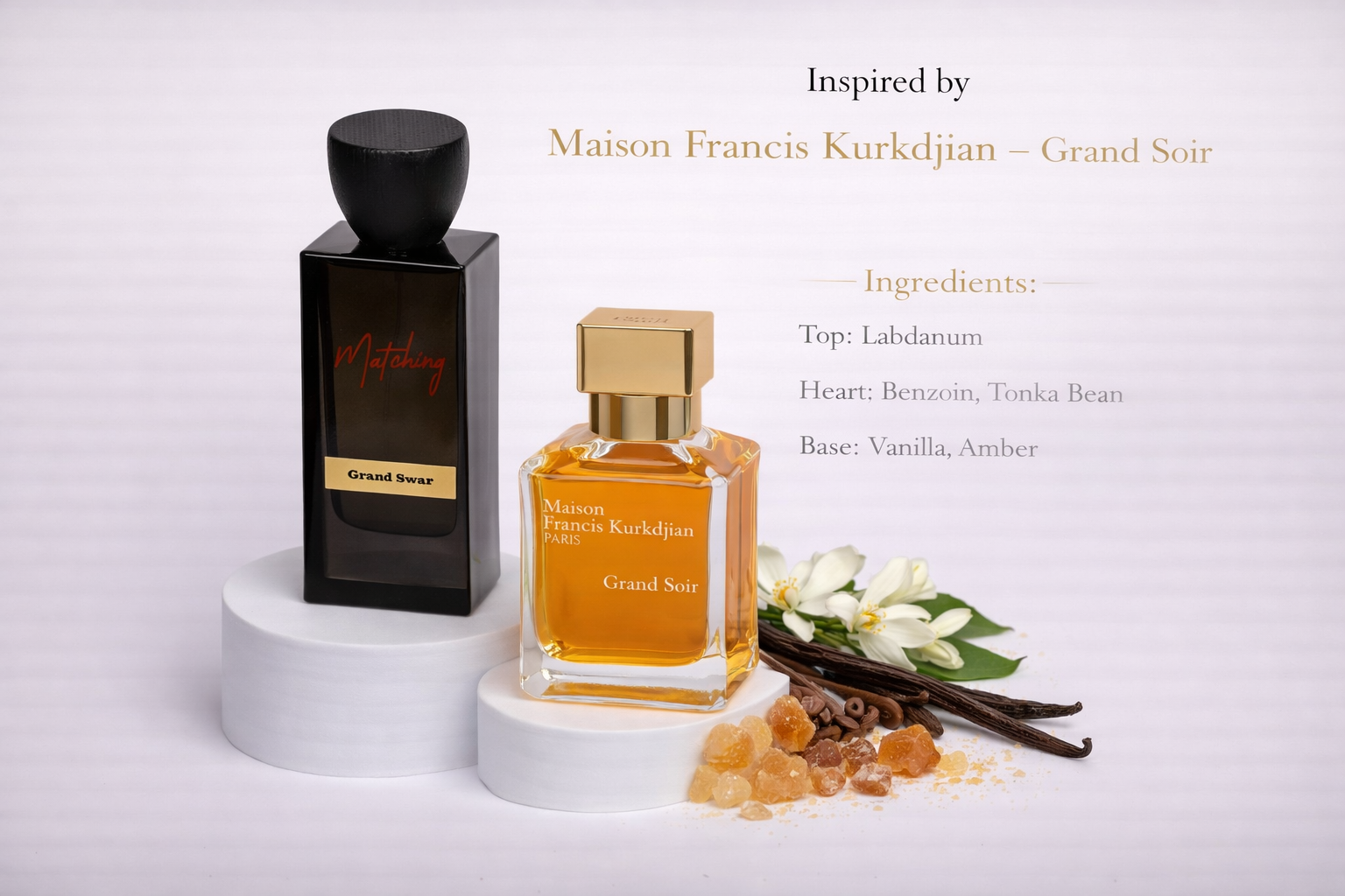 Matching Maison Francis Kurkdjian Grand Soir