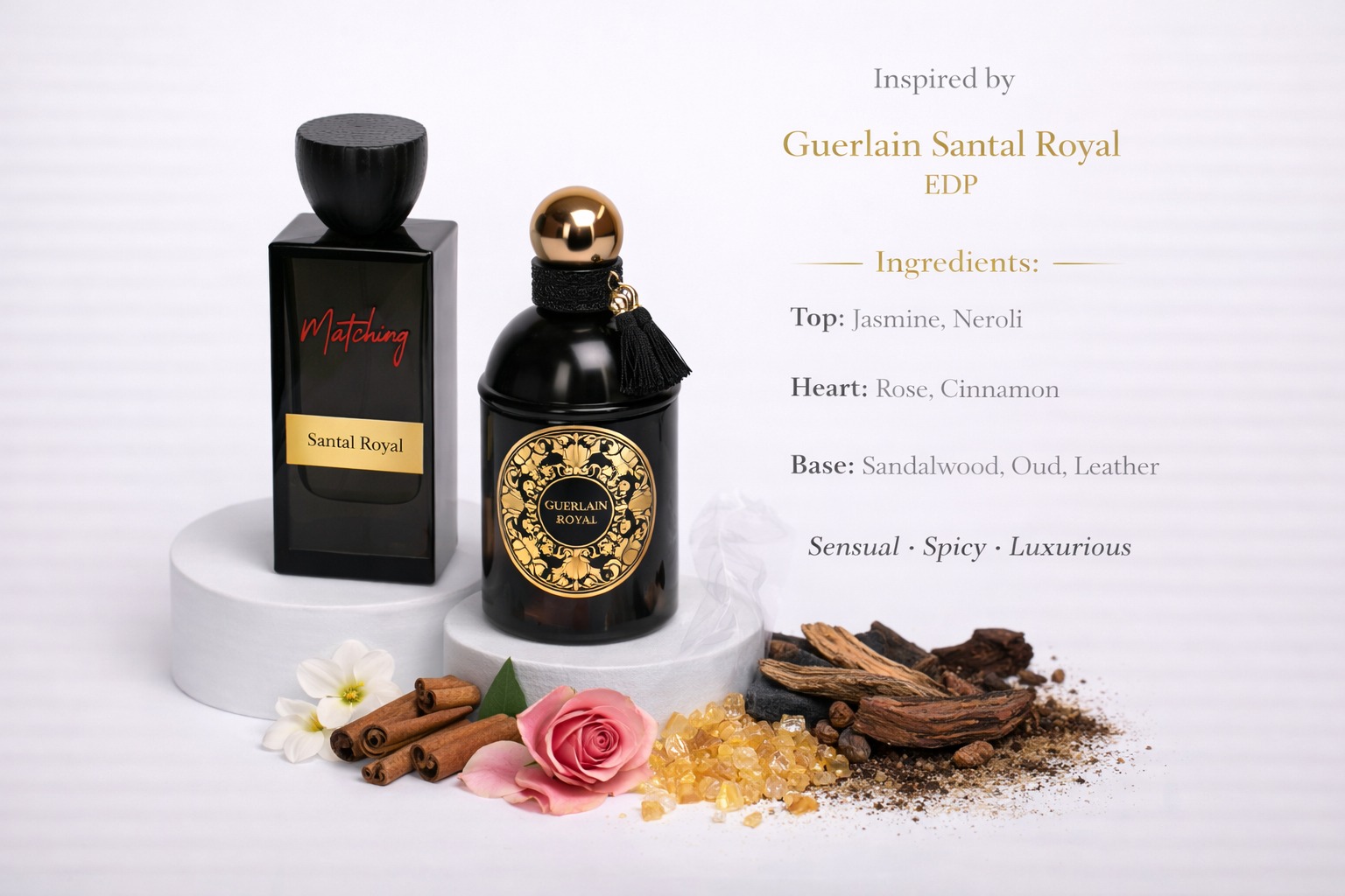 Matching Guerlain Santal Royal