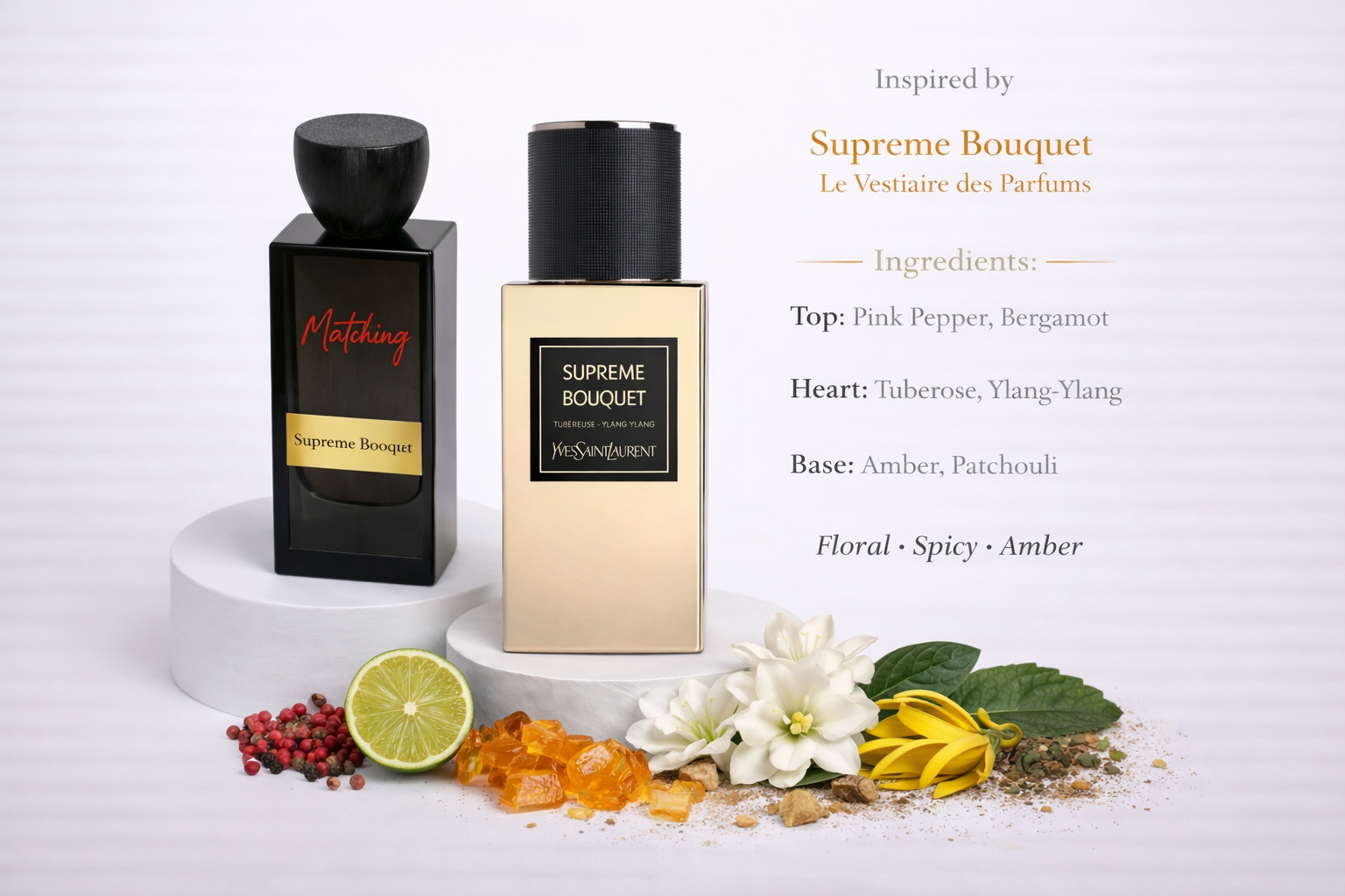 Matching Yves Saint Laurent Supreme Bouquet