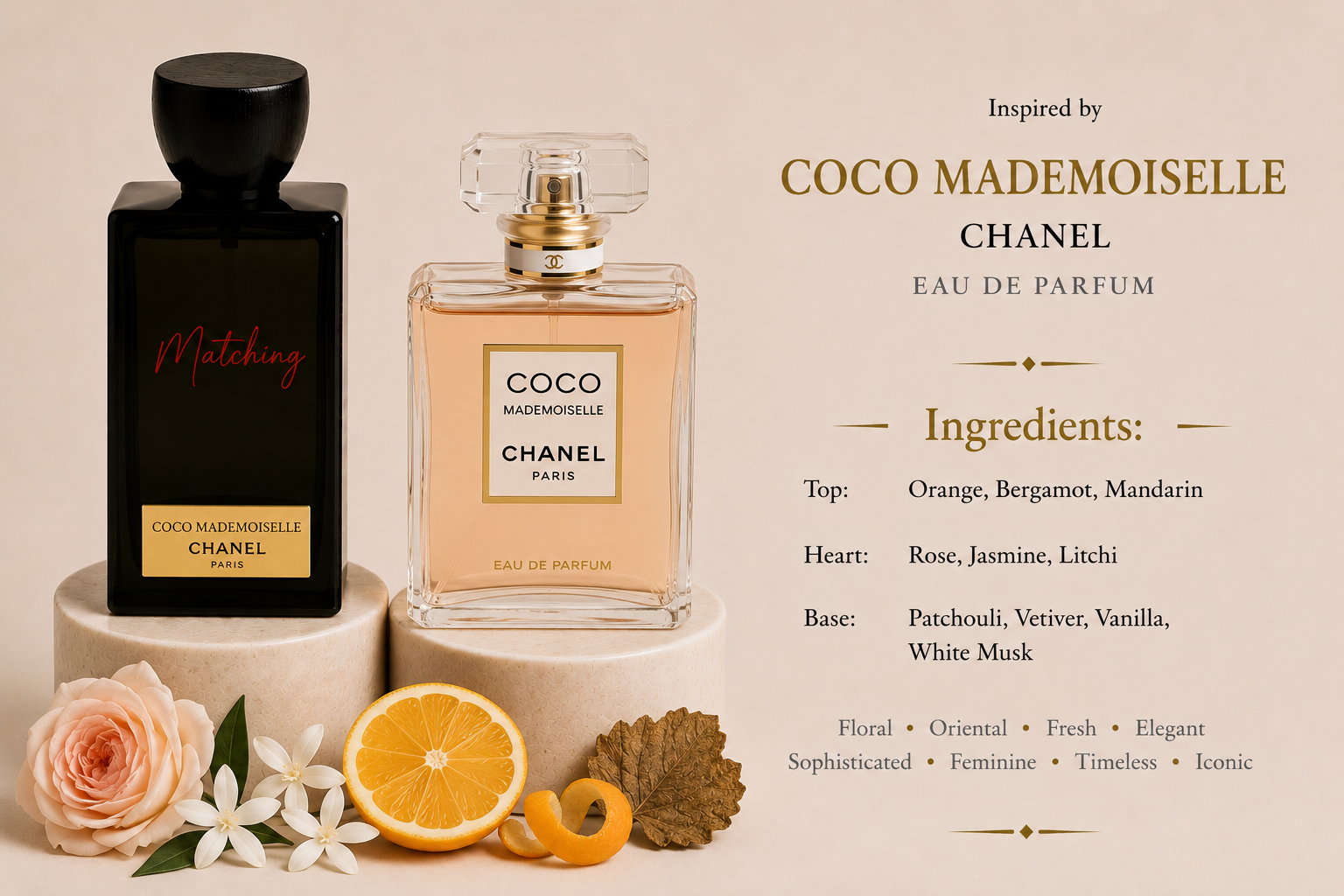 Matching Chanel Coco Mademoiselle