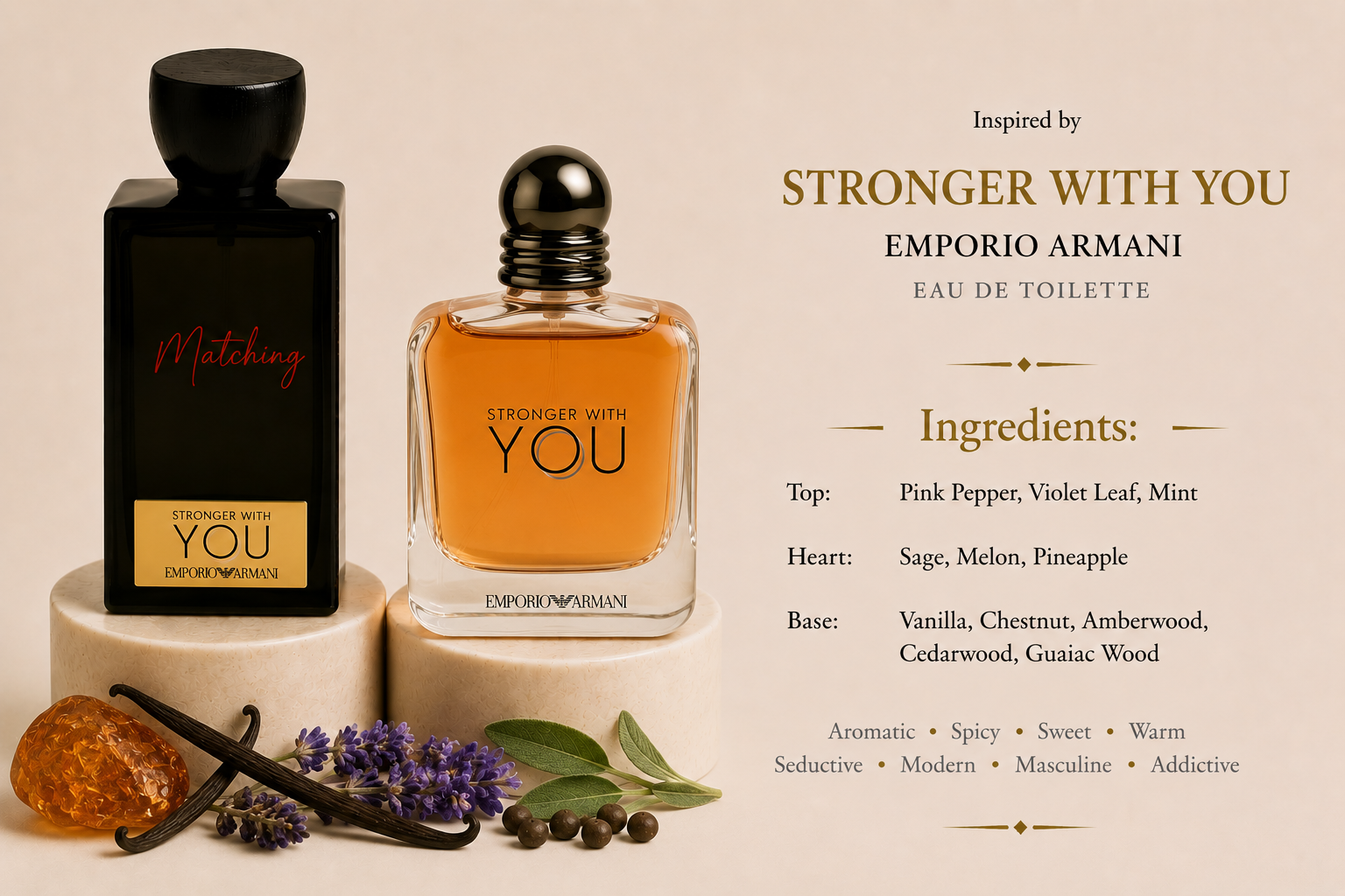 Matching Emporio Armani Stronger With You
